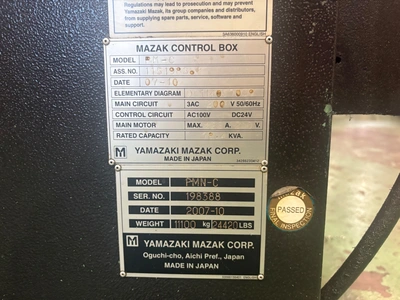 2007 MAZAK POWER MASTER N CHUCKER Lathes, Oil field & Hollow Spindle CNC | ESP Machinery Australia Pty Ltd (7)