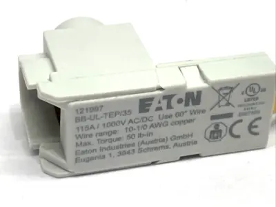 USED EATON EATON FAZ BUS BAR CONNECTOR