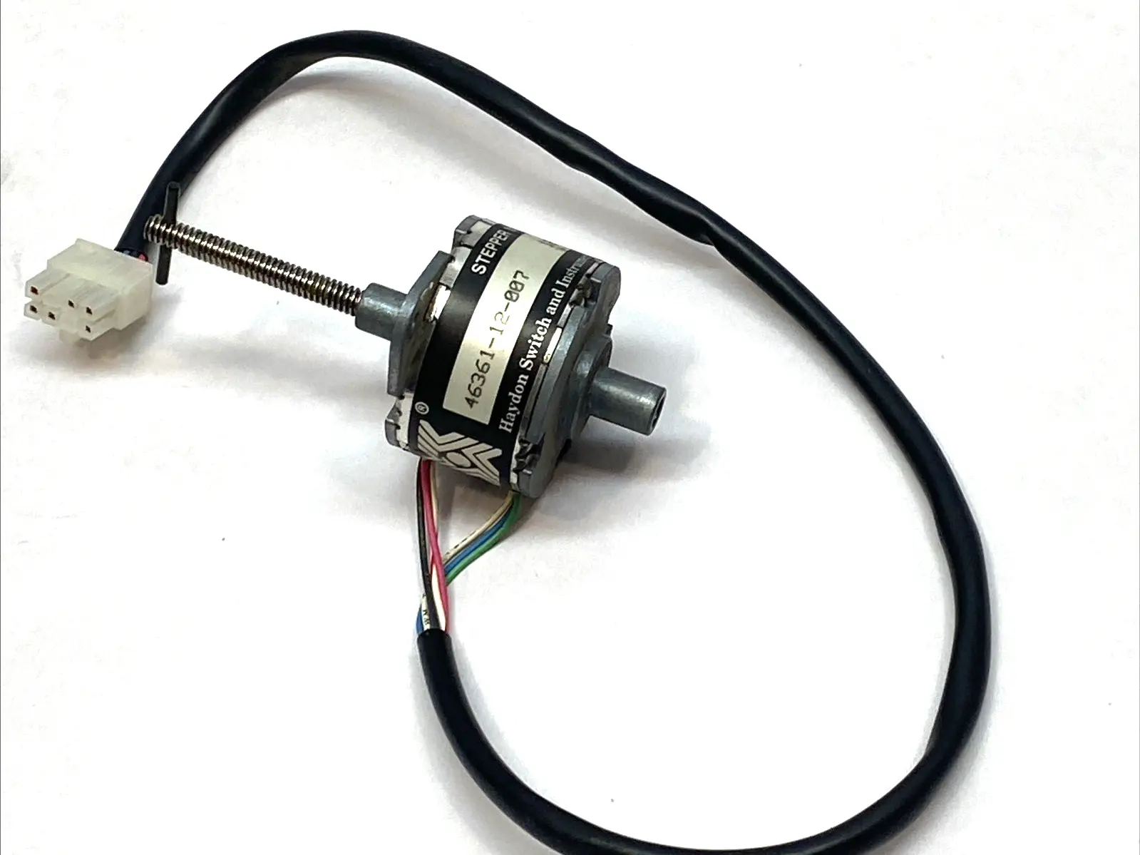 Used Haydon Linear Actuator Stepper 12VDC 10W 6-Wire Unipolar 46mm Linear Actuators Michigan US | Maverick Industrial Sales #1393023