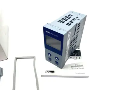 USED JUMO DTRON COMPACT CONTROLLER 2-LOGIC INPUTS