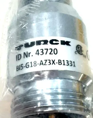NEW TURCK BI5-G18-AZ3X-B1331 50MM SENSOR 4372000 BI5G18AZ3XB1331 T4372000