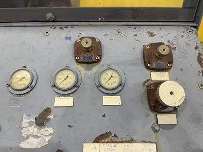 12" GOTCO MODEL #FT-80-2145 PIPE BUCKING MAKE-UP & BREAKOUT DOWNHOLE PIPE TORQUE MACHINE: YOBRO #24411