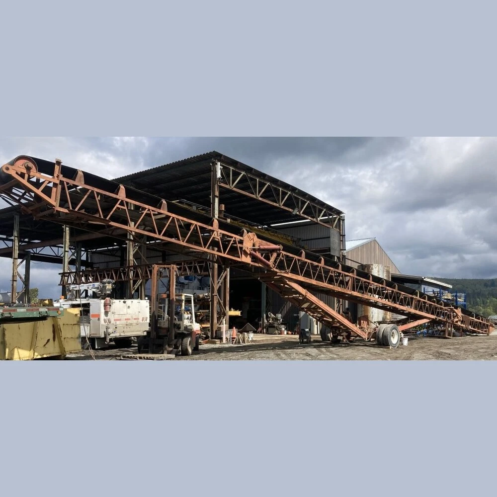 Portec 36in x 105ft Radial Stacking Conveyor