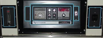 16.5''W x 19.7"H x 18"L Blue M 206 Inert Gas Clean Room Cabinet Oven, 500°F, 208V Single Phase