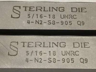 NEW STERLING DIE 4-N2-S8-905-Q9