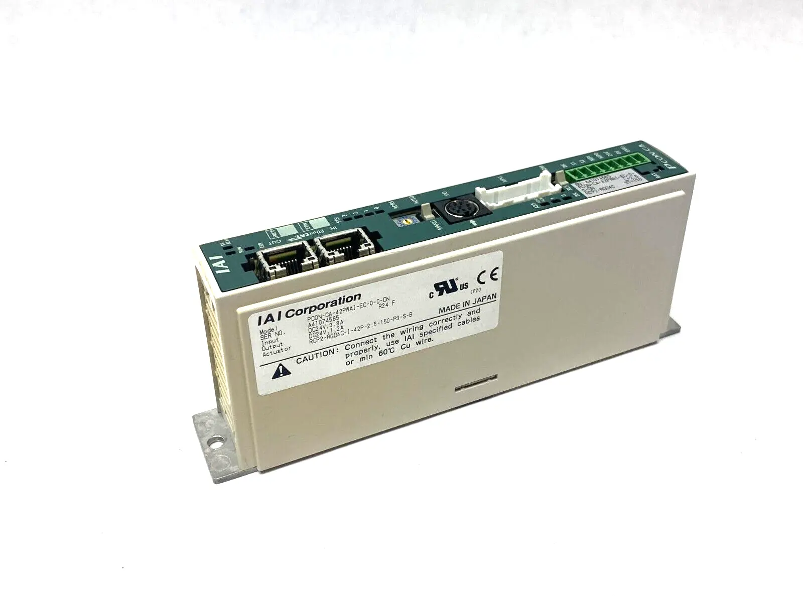 USED IAI INTELLIGENT ACTUATOR CONTROLLER 24VDC