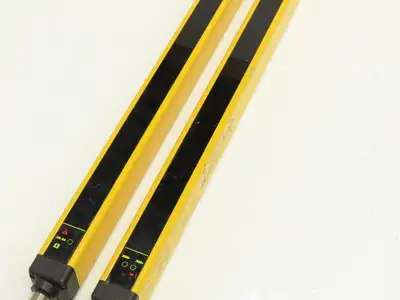 IFM OYA1510-90-4-12-P-1 Safety Light Curtain Transmitter Receiver Set 150mm