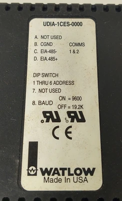 USED Watlow UD1A-1CES-0000