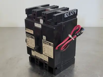 60 Amp, 3 Pole, 240 volts Circuit Breaker w/ Shunt Trip Aux. Switch
