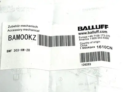 BAM00KZ | Balluff  Mounting Bracket for Magnetic Sensors - New
