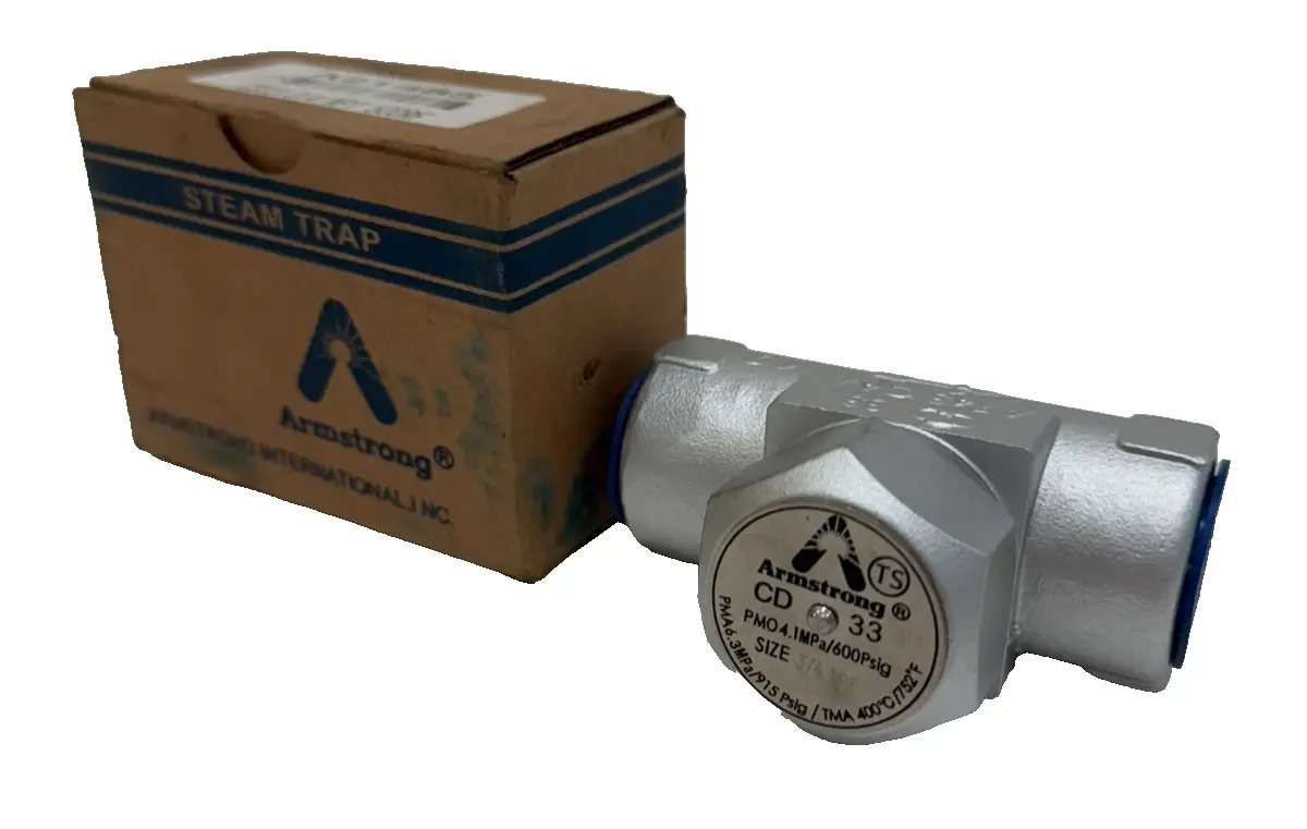 NEW ARMSTRONG CD-33 4.1MPA/600PSIG SIZE 3/4NPT CD33