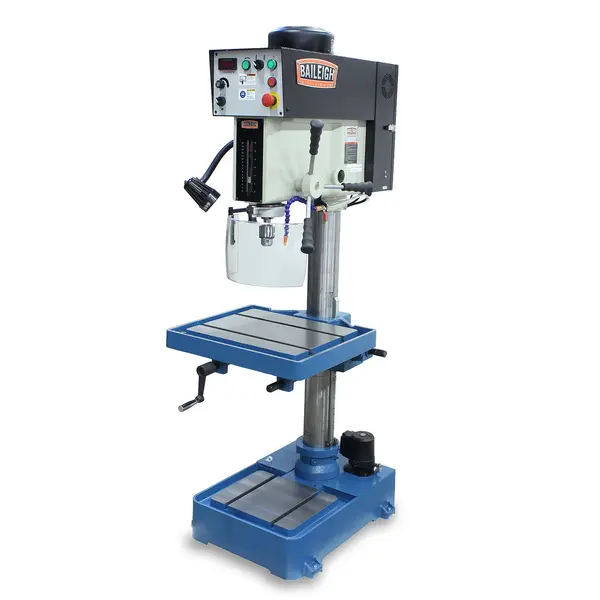 New | in-Stock BAILEIGH DP-1375VS-110-110V Heavy Duty & Sensitive Single Spindle Drills Illinois US | Olympus Machinery Group #1350371