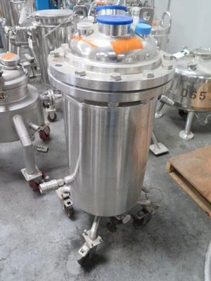 CSM Stainless Steel Portable Jacketed Vessel Tank Fermentation