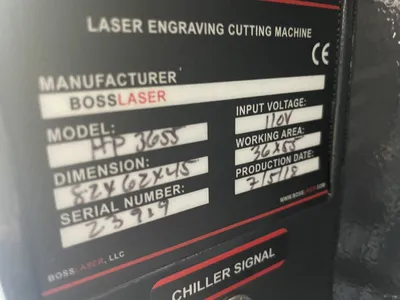 2018 BOSS HP-3655 MARKING MACHINES, LASER | Wheeler Machinery Sales (9)