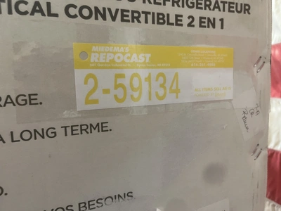 Used FRIGIDAIRE GARAGE READY Freezers Michigan US | Miedema Asset Management Group #1476277