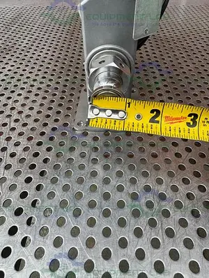USED YOKOGAWA ADMAG AXF 010C MAGNETIC FLOWMETER W/ 1/2" SANITARY FITTING