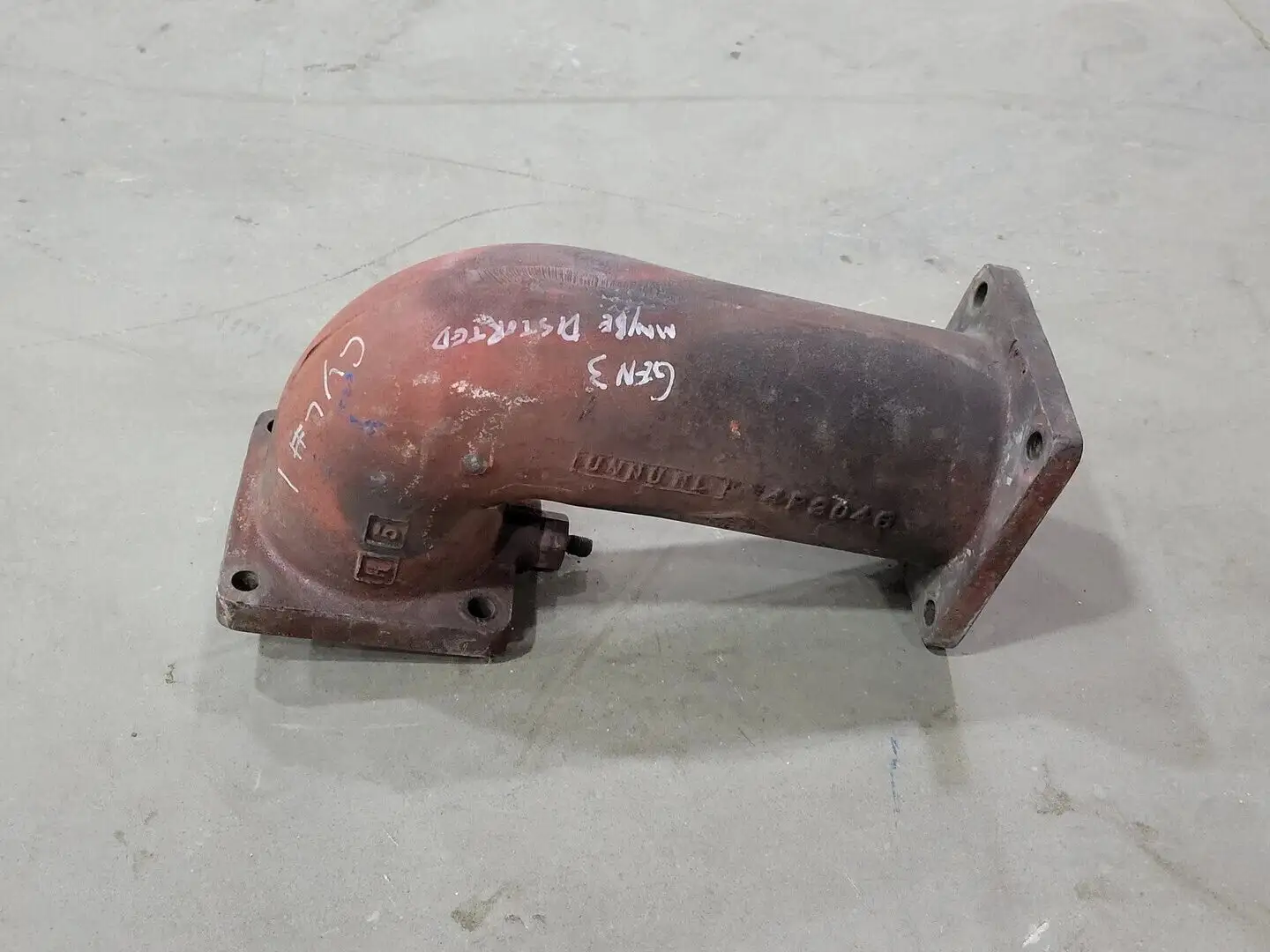 CAT 3616 Industrial Diesel Generator Exhaust Manifold