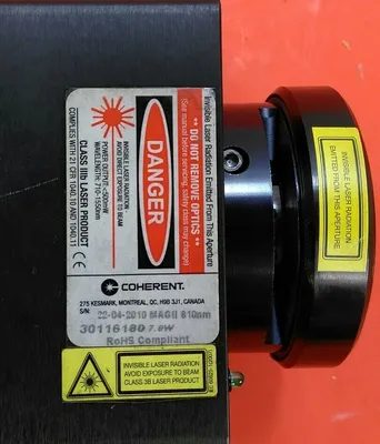 MAGII-501L-810-4000-45-K Lasiris Laser StockerYale Laser Diode Generator 5D-33