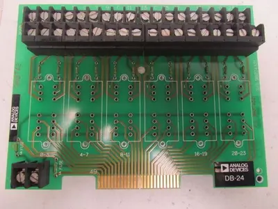 Analog Devices DB-24 Manifold Card Circuit Board I/O Input Output 24-Channel