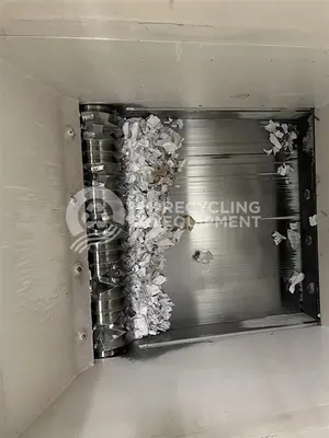 USED 2012 VECOPLAN VAZ 800 SHREDDER SYSTEM