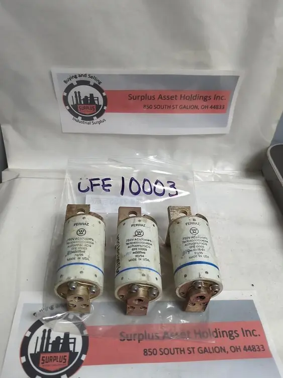 Used FERRAZ A075ARF670C1G Miscellaneous Equipment (Electrical & Power) | Surplus Asset Holdings #1197669