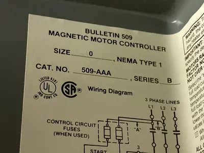 Used ALLEN-BRADLEY 509-AAA Starters | Surplus Asset Holdings #1205082