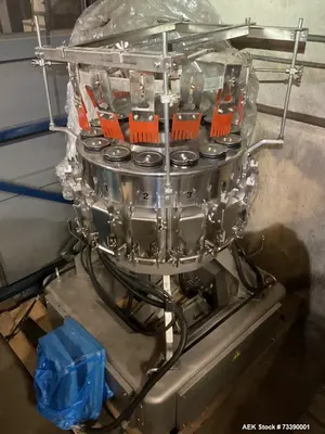 Used BOSCH SVE2510AB Net Weigh Filler Scale Vertical Form & Fill Illinois US | Aaron Equipment #86728
