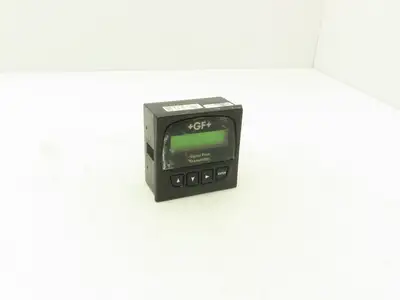 Signet 385501P +GF+ Flow Transmitter 12-24VDC 3-8550.401-1 Rev D3