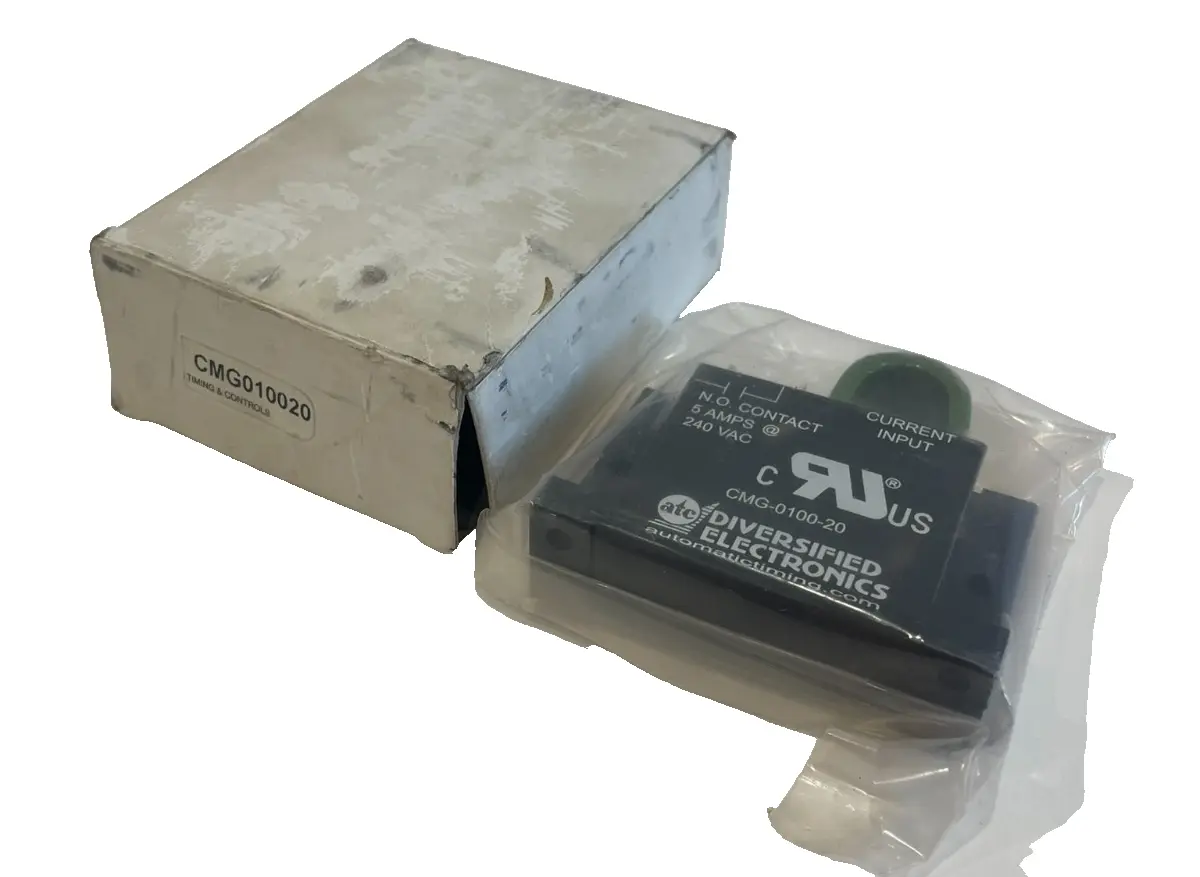 NEW ATC DIVERSIFIED ELECTRONICS CMG-0100-20 MONITORING RELAY CMG010020