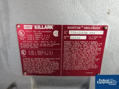 NEW Littleford 212 Cu Ft Littleford Mixer Dryer, Model VT 6000 D, S/S, Vac., JKT.