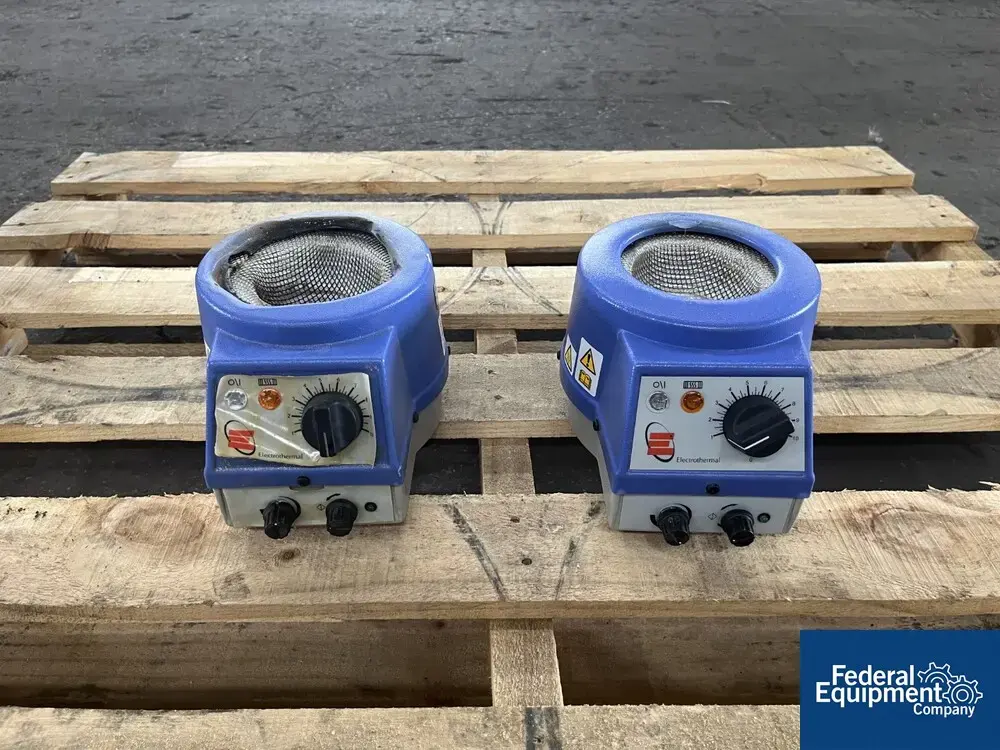 USED Electromantle Lot of (2) 250ml Electromantle EMA Mantles