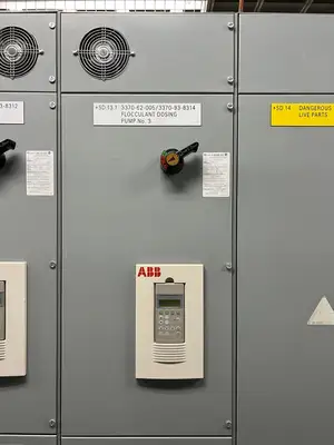 Modan 3000 VFD MCC, 600V, 3-Ph, 1200A, 15 Sections