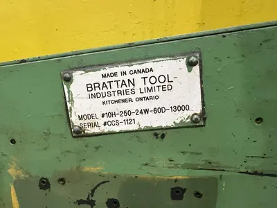 USED BRATTAN 10H-250-24W-60D-13000