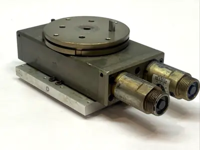 USED ROBOHAND PNEUMATIC ROTARY ACTUATOR 90° FLANGE OUTPUT