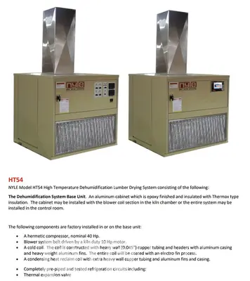 USED 2024 NYLE 40 MBF DRY KILNS