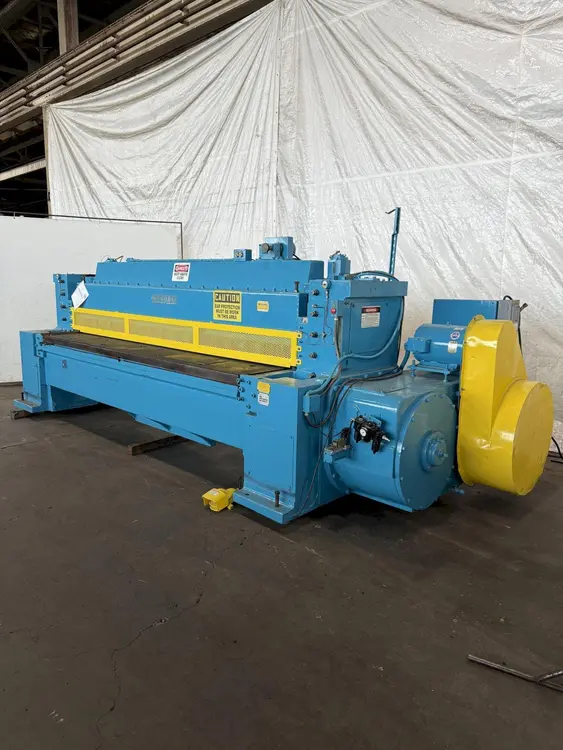 Used WYSONG 1050 Power Squaring Shears (Inch) Ohio US | G-2000, Inc. 25 #177709