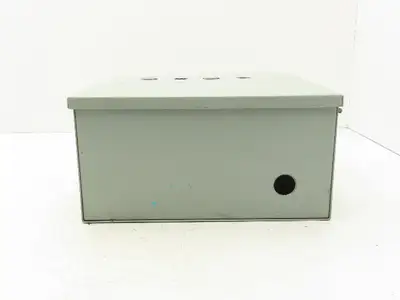 Hoffman A12N126 Electrical Enclosure Panel Box 12x12x6" NEMA Type 1