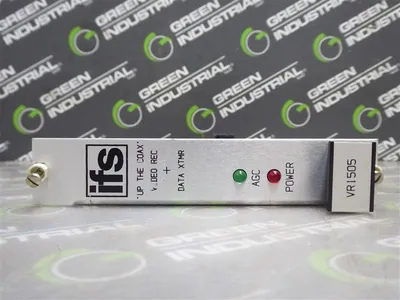 ifs VR1505 "Up the Coax" Video Recorder and Data Transmitter Module D-1326 Used