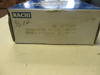 NEW Nachi 7209CYDU/GL P4