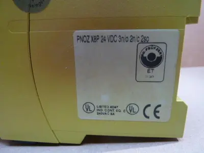 USED PILZ PNOZX8P24VDC3N/O2N/C2SO