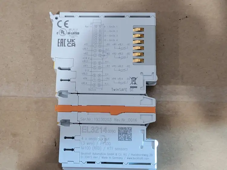 New | in-Stock BECKHOFF AUTOMATION EL3214-0090 PLC Temperature Modules British Columbia CA | Lenmark #1489039