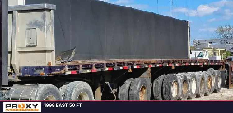 Used 1998 EAST 50 FT Flatbed Trailers Michigan US | Proxy Equipment #1388737