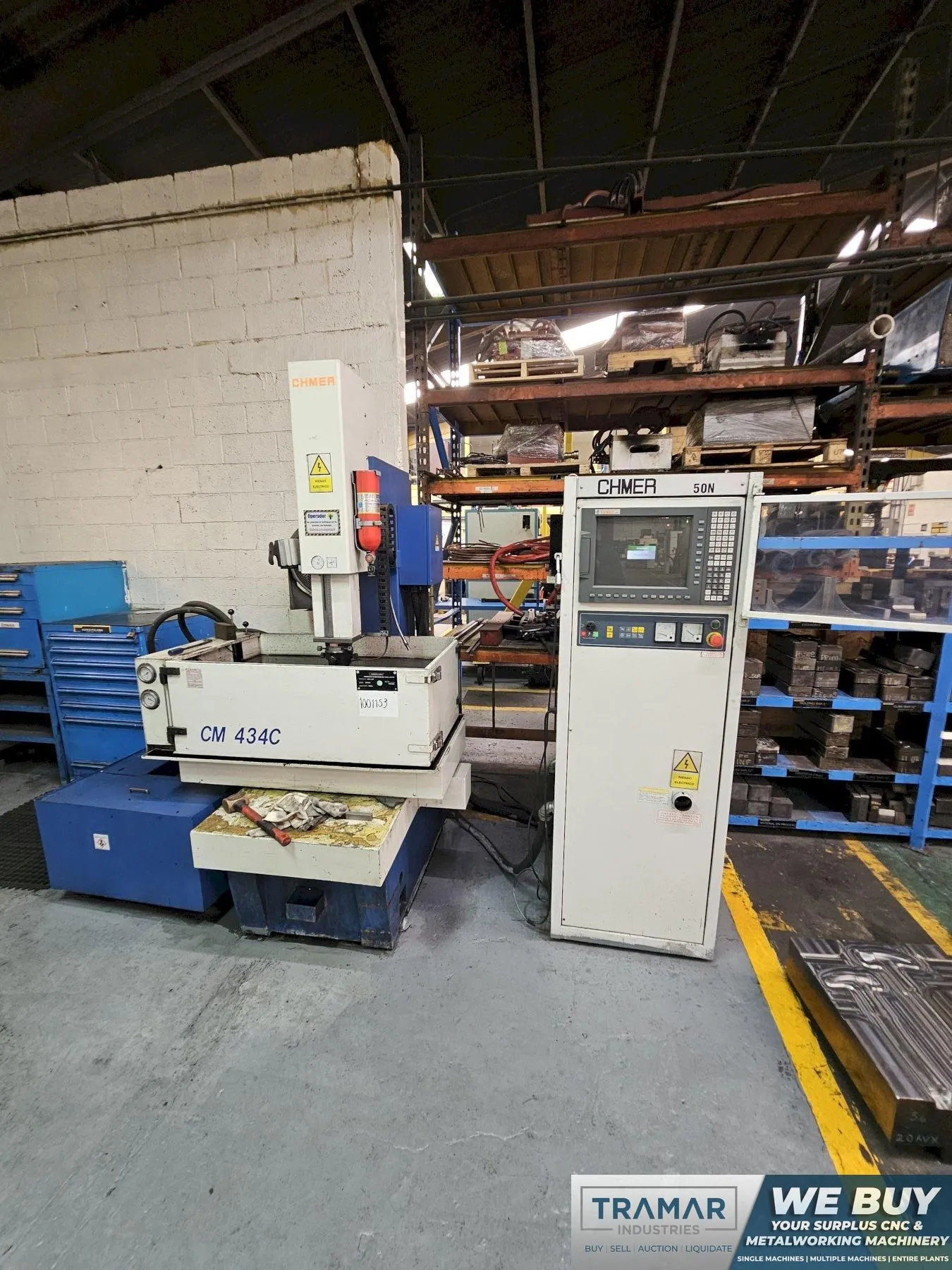 Used 2018 CHMER CM 434C EDM Sinkers Michigan US | Tramar Industries #1269521