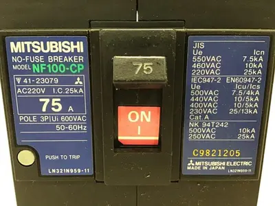 USED MITSUBISHI NF100-CP 75 AMP