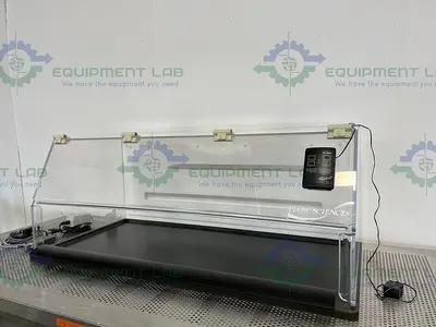 USED FLOW SCIENCES FS2020BKFVA 4FT VENTED BALANCE SAFETY ENCLOSURE