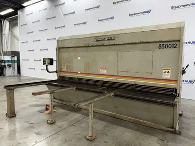 Used 2001 ACCURSHEAR 850012 Power Squaring Shears (Inch) Georgia US | The Equipment Hub #1283677
