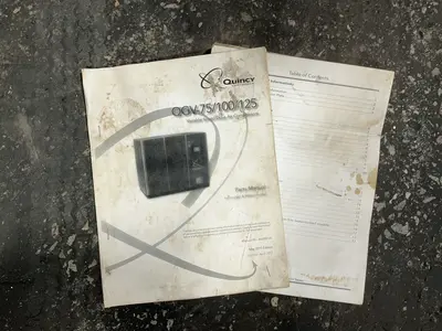 Used 2013 QUINCY COMPRESSOR QGV75 Rotary Screw & Sliding Vane Air Compressors Ohio US | HGR 24 #1482243