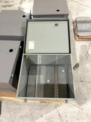 Used SCE Lot of 7 Enclosures with Back Panel, 16x14x10 Electrical Boxes Michigan US | Maverick Industrial Sales #1475322