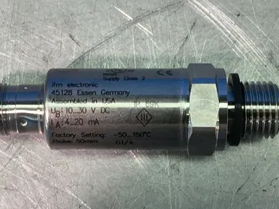 New | in-Stock IFM TA3115 Pressure Transmitters Ohio US | HGR 24 #1263337