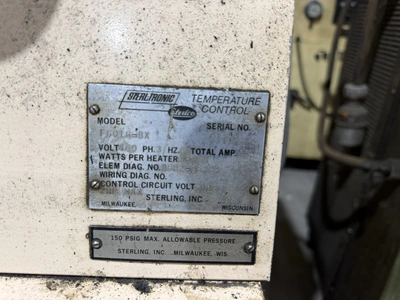 Used STERLCO F6016-BX HOT OIL UNIT Heaters Indiana US | Miedema Asset Management Group #1574990